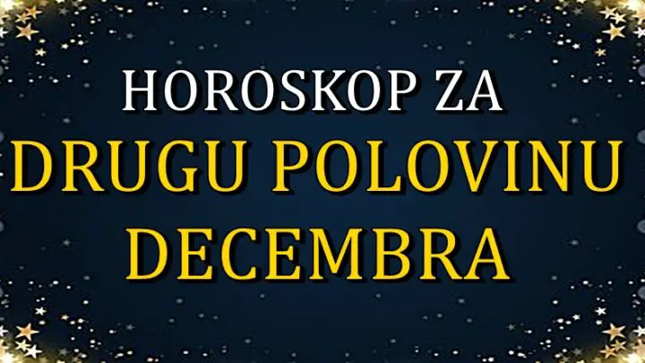 HOROSKOP ZA DRUGU POLOVINU DECEMBRA: Biku će biti teško!