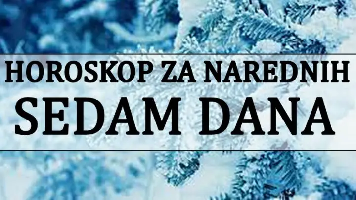 Horoskop do 18. januara: Evo šta čeka sve znakove tokom narednih sedam dana!