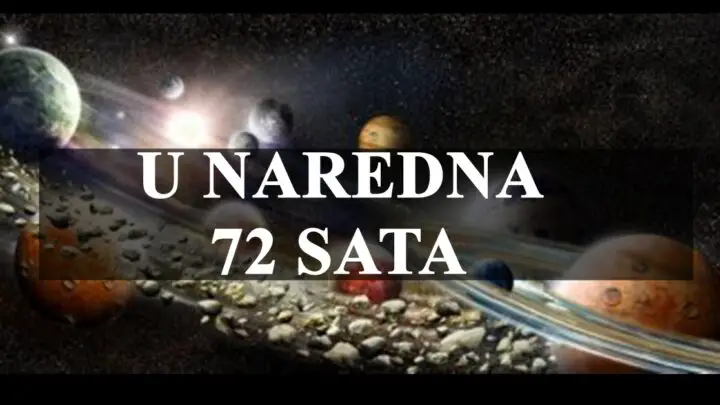 U naredna 72 sata cuda su moguca verujte u njih…