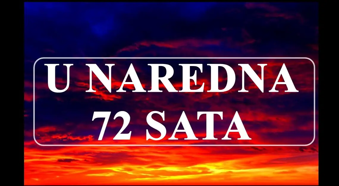 U  naredna 72 sata teski momenti dolaze jarcu, na velikoj prekretnici je.