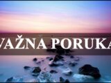 VAŽNA PORUKA