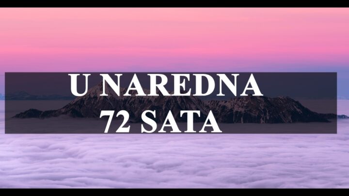 U  naredna 72 sata  Bikovi rastreseni a Ovnovima se sprema nesto sjajno.