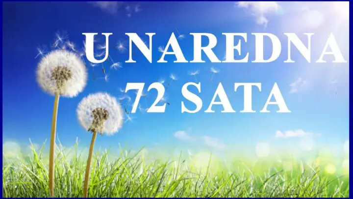 U naredna 72 sata Bliznacima uspeh , Bikovima izdaja  a Skorpijama savetujemo oprez.