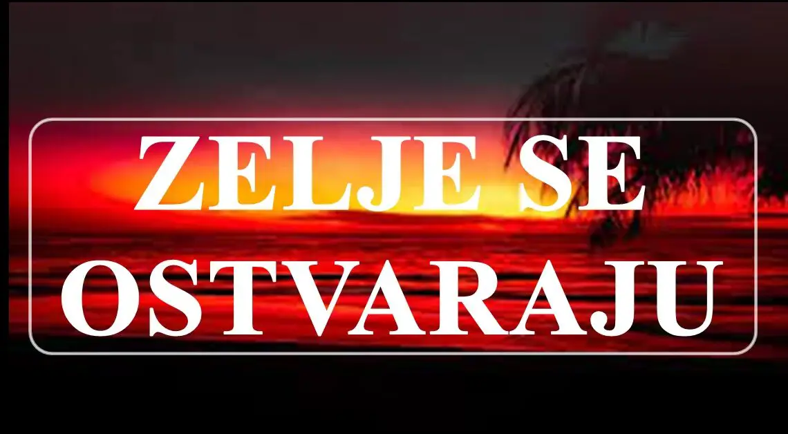 Zelje se ostvaraju nekome a saznajte i kome !