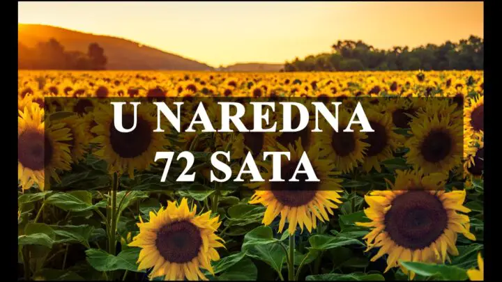 U naredna 72 sata neko bi mogao da dozivi strasnu izdaju….