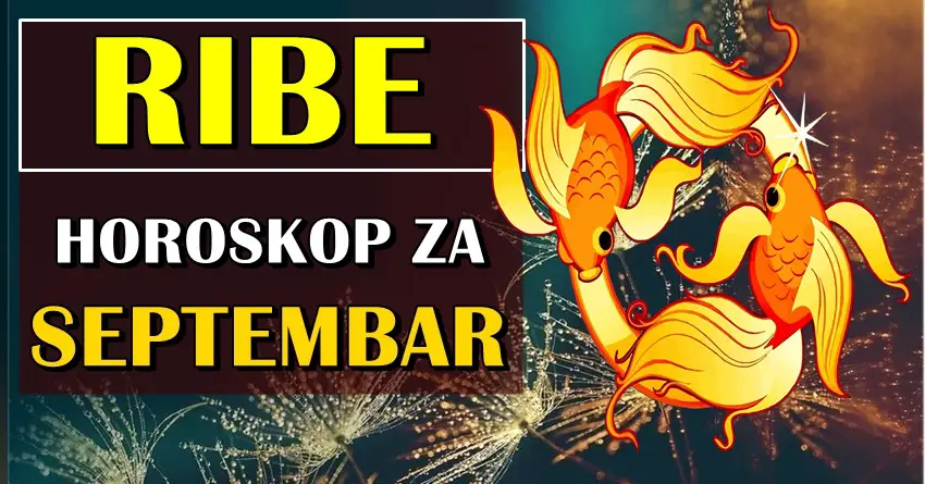 Ribe tokom septembra:Vi ste znak kojem treba da cestitamo!