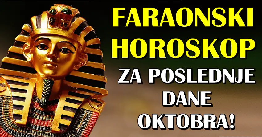 Faraonski horoskop za poslednje dane oktobra: Vodoliji će se desiti nešto fantastično!
