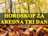 U naredna tri dana