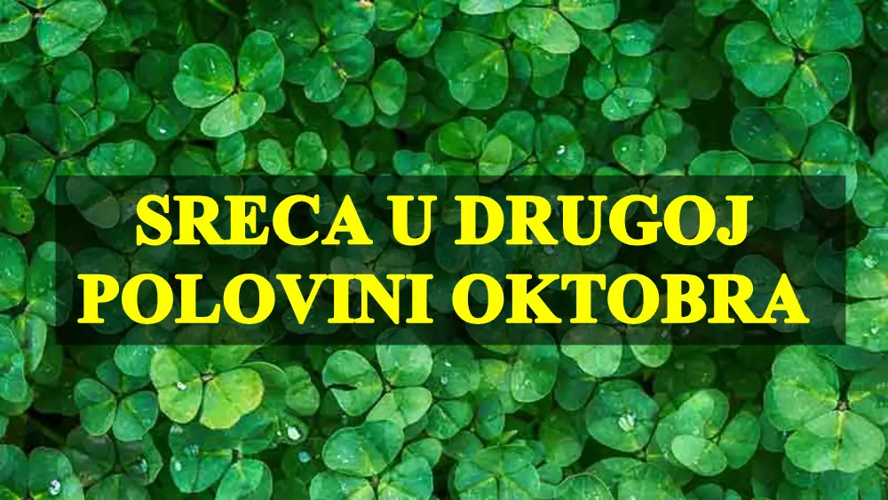 Evo sta sve znakove zodijaka moze usreciti u drugoj polovini oktobra.