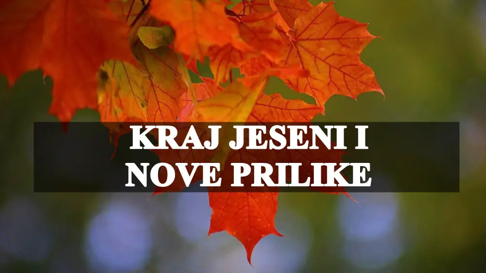 Kraj jeseni i velike promene , Blizancima se otvaraju nove prilike.