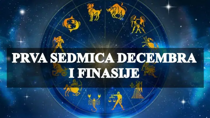 Finasijka situacija u prvoj sedmici decembra , vrijeme izazova!