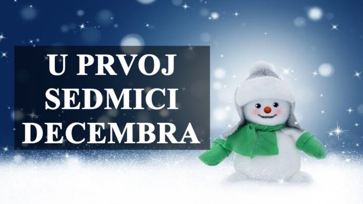 Prva sedmica decembra evo sta vas to ceka po horoskopu.