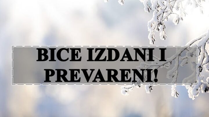 Sledi tezak period za neke znakove zodijaka:Neko ce biti izdan!