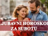 Ljubavni horoskop za subotu