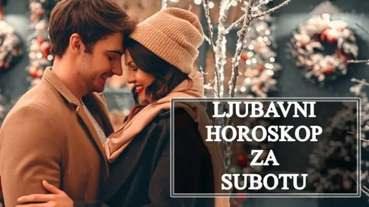 Ljubavni horoskop za subotu, danas jednostavno uzivajte u emocijama i otvorite se za nove mogucnosti.