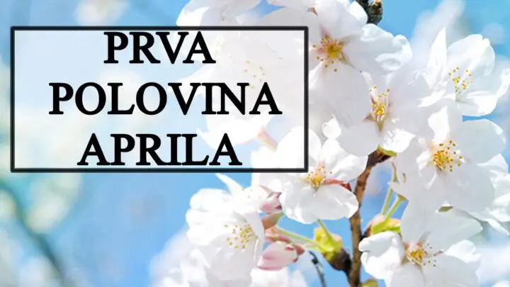 Prva polovina aprila Ovnovi postavite sebi ciljeve i krenite u akciju.Lavovi preuzmite kontrolu nad vasim zivotom !