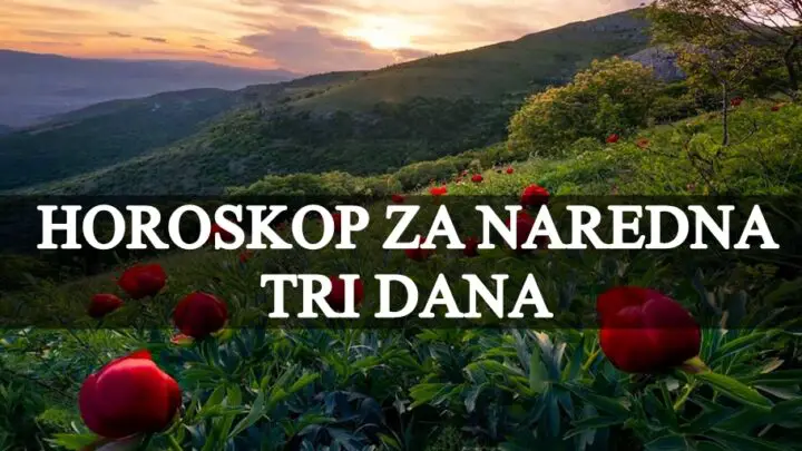 U naredna tri dana neko donosi zivotnu odluku,nekome se menja ceo zivot!