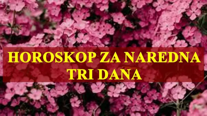 Horoskop za naredna tri dana evo sta vam donosesa sobom !