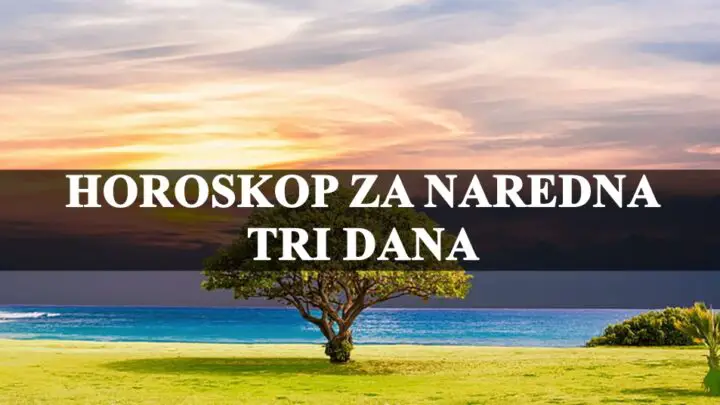 TRI DANA PRED NAMA SU DANI PREPUNI NOVOSTI I OBAVEZA !