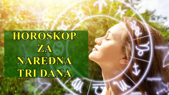 Tri dana koja slede , puni su iznenadnih promenea budite otvoreni za nove ideje.