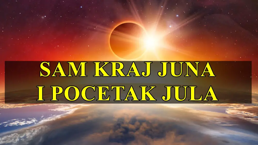 Sam kraj juna i pocetak jula , energicno vreme je pred nama !