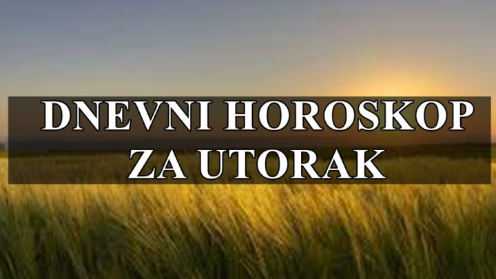 Dnevni horoskop za utorak,Bikovi vasa strpljivost ce se isplatiti,Vage radite na balansu izmedju davanja i primanja.
