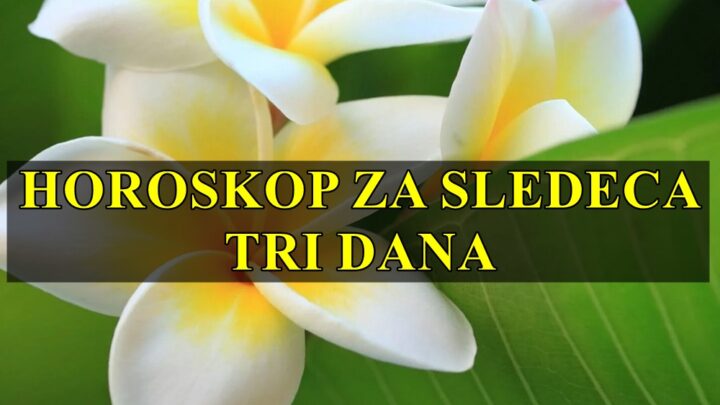 Utorak sreda i cetvrtak, pazite sta zelite mozda vam se ostvari.
