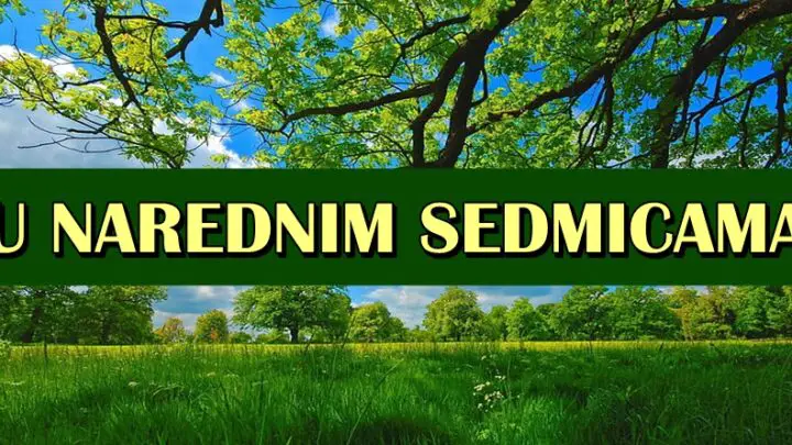 U narednim sedmicama:Sledi niz desavanja,nekome i sansa za pravu ljubav…