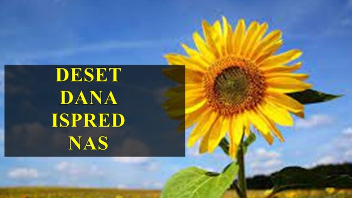 Deset dana ispred nas, Rakovi posevtite se porodici i bliskim prijateljima.