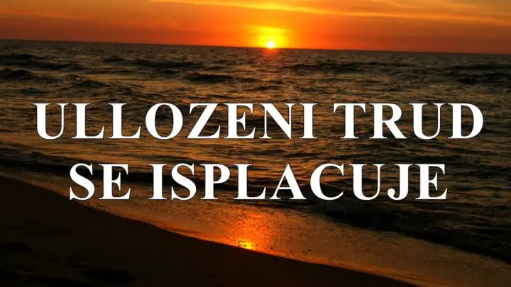 Ulozeni trud ce se isplatiti ovim znacima zodijaka.
