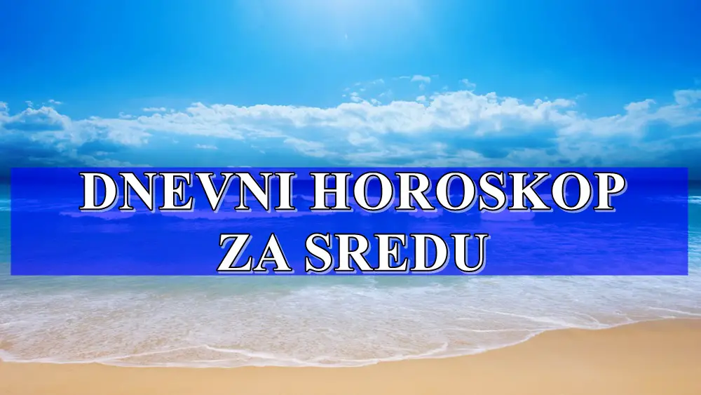 Dnevni horoskop za sredu Bikovi povoljan dan za finacijske odluke.