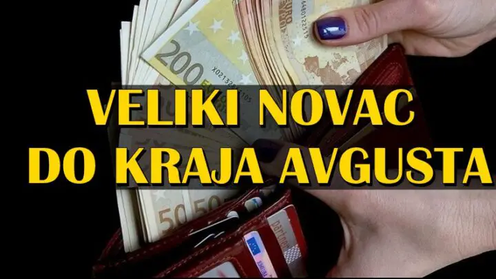 VELIKI NOVAC DO KRAJA AVGUSTA: Rakove i OVE znakove će sreća konačno pogledati!