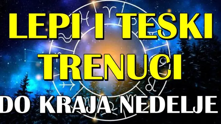 Nekome radost, a nekome tuga: Mali horoskop otkriva dešavanja do kraja nedelje!