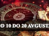 Evo detaljne astrološke prognoze za sve znake zodijaka od 10. do 20. avgusta 2024. godine.