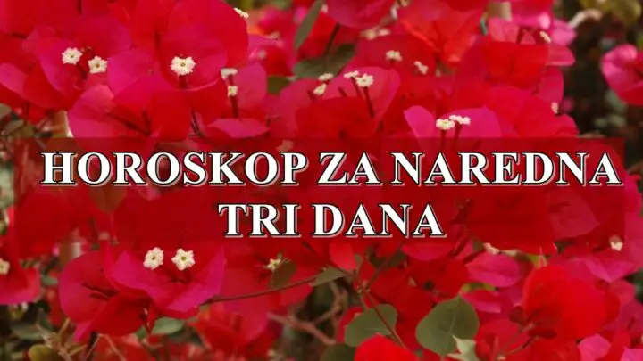 Horoskop za naredna tri dana , sjajno doba za Ovna i Lava .