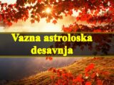 Vazna astroloska desavanja do kraja septermbra.