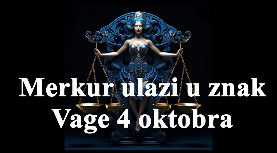 Kada Merkur uđe u znak Vage 4. oktobra, donosi energiju harmonije, diplomatije i balansirane komunikacije.