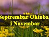 Septembar oktobar i novembar saznajte sta vas u ovom periodu ocekuje .