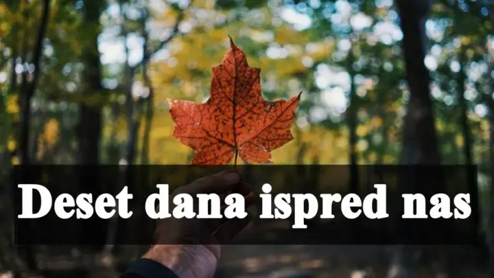Narednih deset dana posvetite se porodici i vasim najblizima posebno Rakovi.