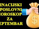 Finansijski i poslovni horoskop za SEPTEMBAR: Evo kakav mesec stiže SVIM znacima zodijaka.