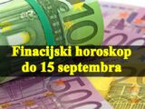 Finacijski horoskop do 15 septembra Ovnovi mogu ocekivati priliv novca.