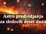 Astro predvidjanja za sledecih deset dana za sve znake zodijaka.