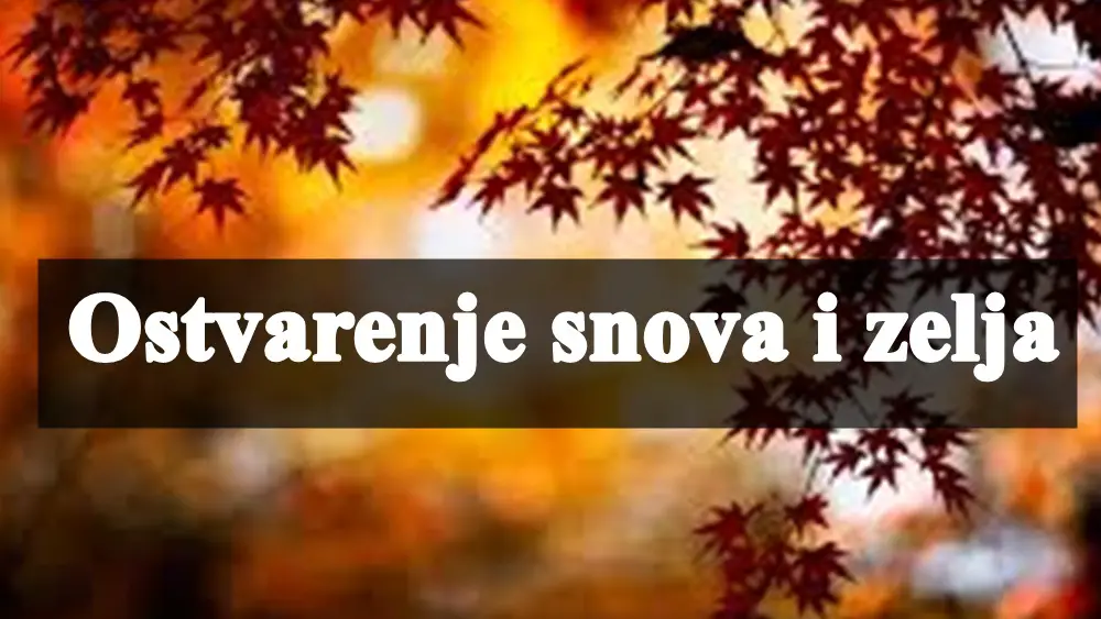 Ove znake do kraja godine ceka ostavrenje zelja i snova !