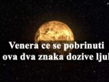 Venera ce se pobrinuti da ova dva znaka dozive ljubav i postovanje.