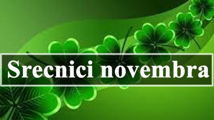 Najveci srecnici meseca novembra , saznajte i koji su to znaci.