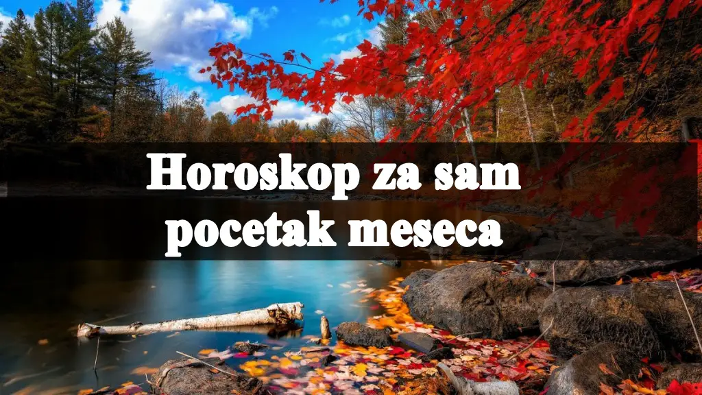 Sam pocetak meseca meseca novembra za sve zodijake.