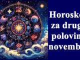 Horoskop za drugu polovinu novembra za sve zodijake.