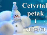 Cetvrtak petak i subota , nekome se desava carolija.