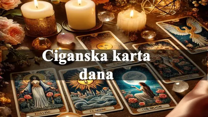 Ciganska  karta dana za Lava smo izvukli Kartu : Sudbina Sudbinske promene danas dolaze u vaš život.