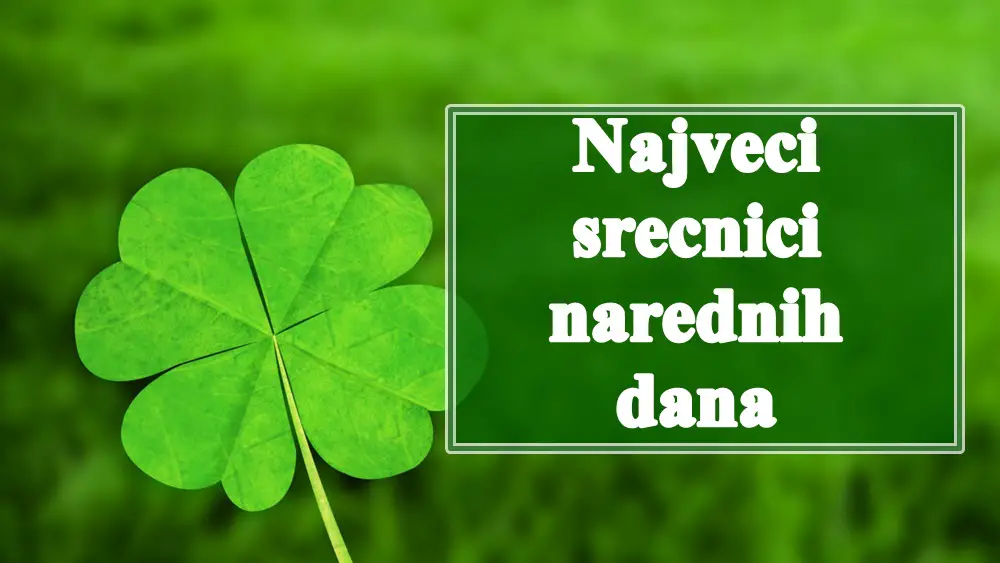 Najveci srecnici narednih dana , evo i koji su to znaci zodijaka.